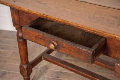 Victorian Pine Serving Side Table