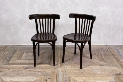 Vintage Bentwood Chairs - Dark
