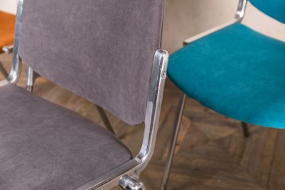 grey retro kitchen chair