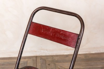 old metal folding chairs