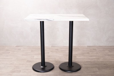 white-marble-rectangle-cafe-bar-table-round-bases