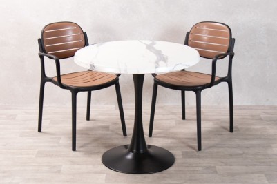 white-marble-table-with-brown-florida-chairs
