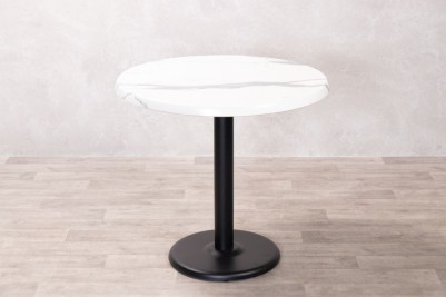 white-marble-round-cafe-table