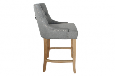 grey bar stool