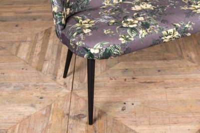 minimalist legs floral grey hallway bench