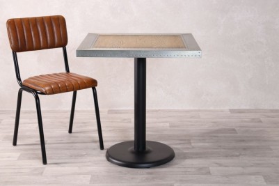 cafe table with round base