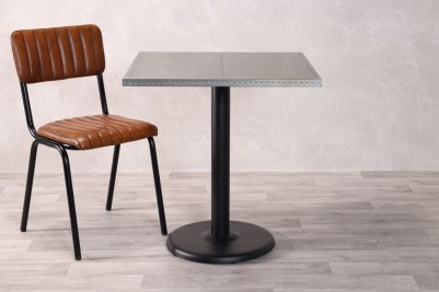 cafe table with round base