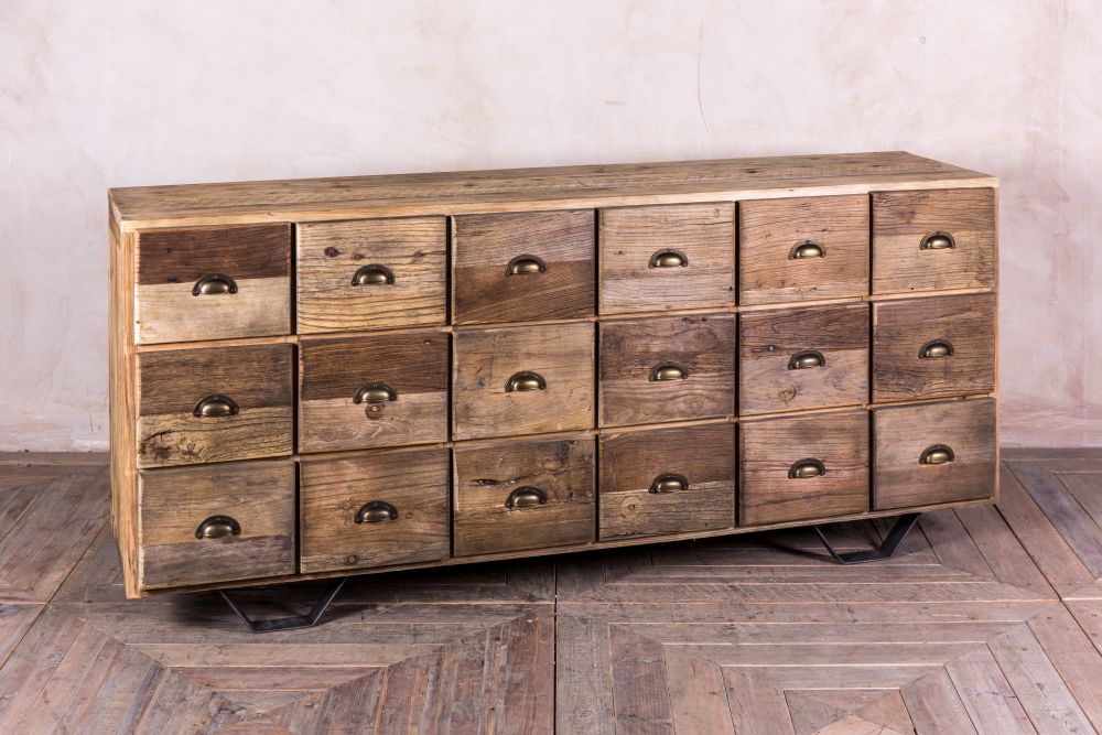 industrial style chest of drawers