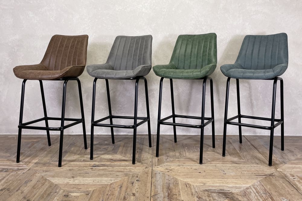 faux suede bar stools