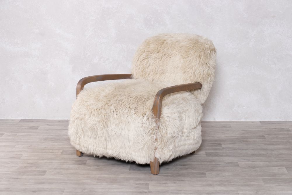 gardena sheepskin armchair