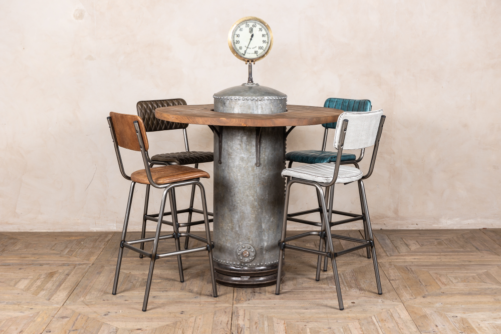 Industrial Style Bar Table