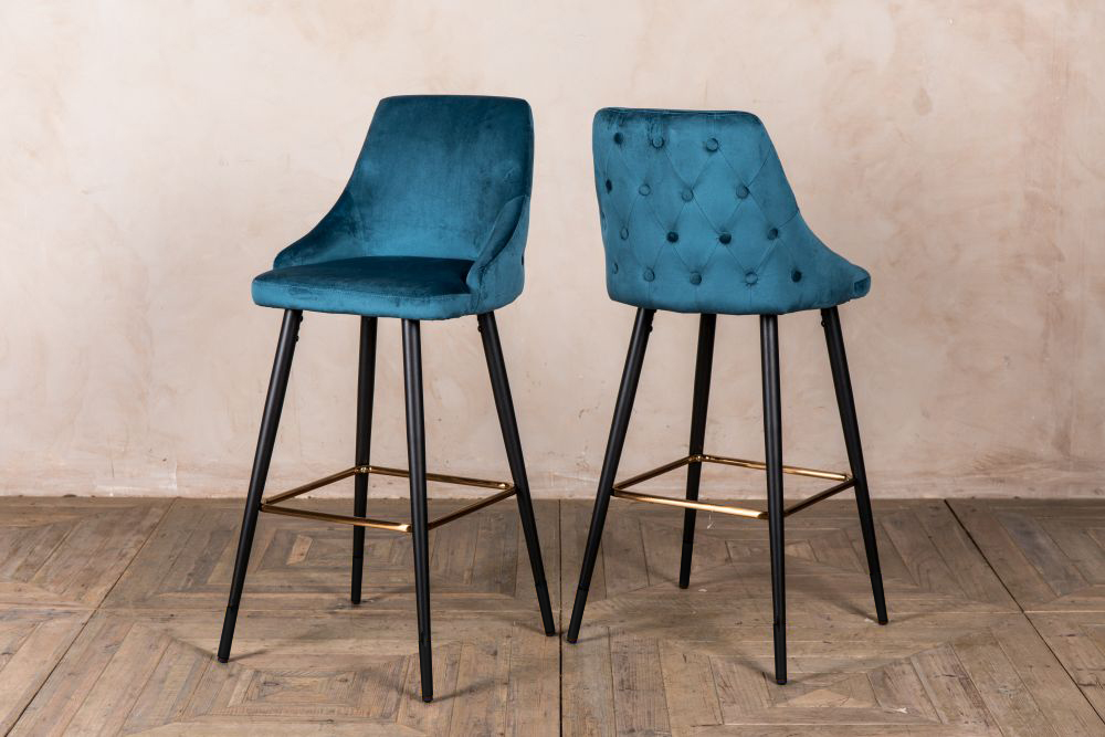 Bar Stools Teal Hot 60 Off, Teal Leather Bar Stools With Backs
