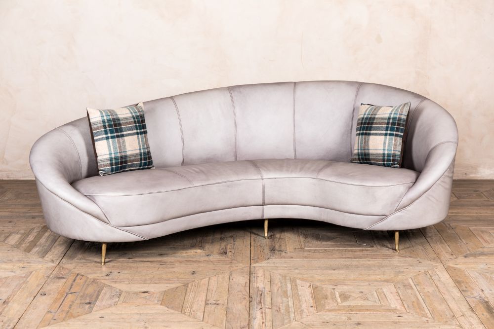 roxy real leather sofa
